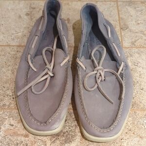 Tommy Bahama Gray Boat Shoes